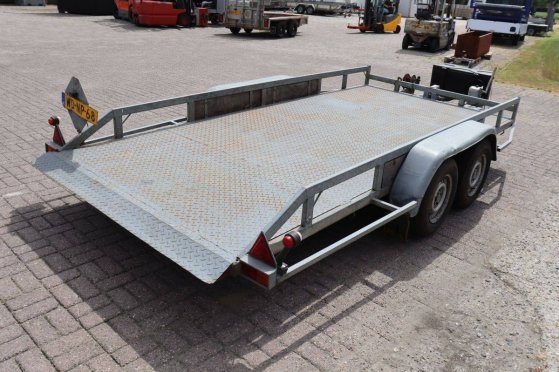 Machine transporter Henra F201 2000kg 2001 Henra F201 2001 2 Flatbed open trailers image 20