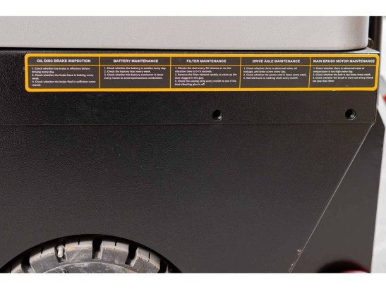 Kremer KRYZS4 Ride-on Electric Sweeper 700W 2025 New Kremer KRYZS4 Zit 2025 1 image 5