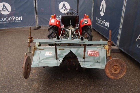 Mini tractor Yanmar YM1610 Diesel 16hp with cultivator YM1610 2 Tractor Units image 5