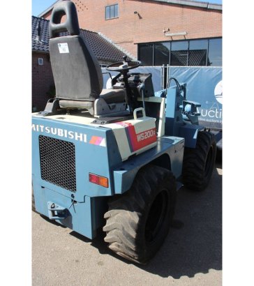 Articulated loader Mitsubishi WS200A Diesel 28HP WS200A 2 Wheel Loaders image 5