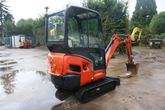 Mini excavator Kubota KX016-4 Diesel 2014 KX016-4 2014 2 image 5
