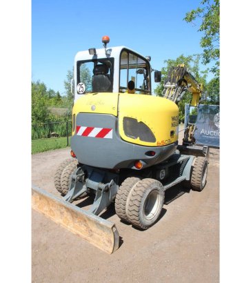 Wheel excavator Wacker Neuson 6503 Diesel 2015 Neuson 6503 2015 2 Wheeled Excavators image 5