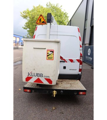 Truck mounted aerial platform Renault Master KLUBB KL32 Diesel 145hp 12.5m 2021 Master KLUBB KL32 2021 2 image 5