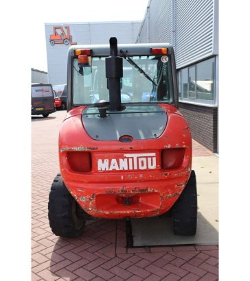 Rough-terrain forklift Manitou MH25-4 T Buggy Diesel 44.7kW 2500kg 3.7m 2005 MH25-4 T Buggy 2005 2 Rough Terrain Forklift ...
