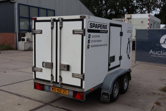 Closed Refrigerated Trailer Van Weel VW 2000kg 2005 Van Weel VW 2005 2 image 5
