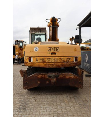 Wheel excavator Liebherr A316 Diesel 86kW 2004 6665 2004 2 Wheeled Excavators image 5