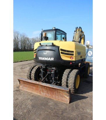 Wheel excavator Yanmar B110W Diesel 85kW 2018 B110W 2018 2 Wheeled Excavators image 5