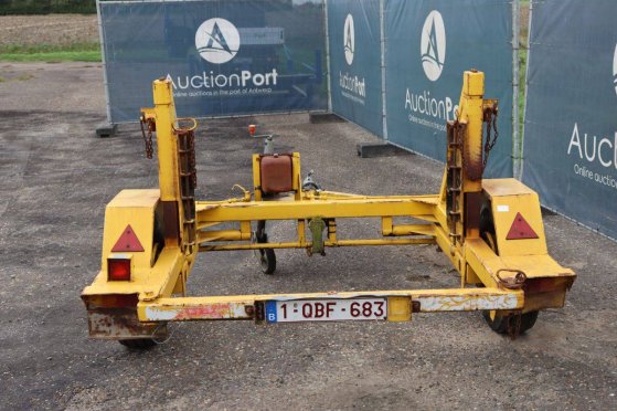 Hose reel trailer Venrooy LTV-150 2000kg 1990 VERNOOY LTV-150 1990 2 Flatbed open trailers image 5