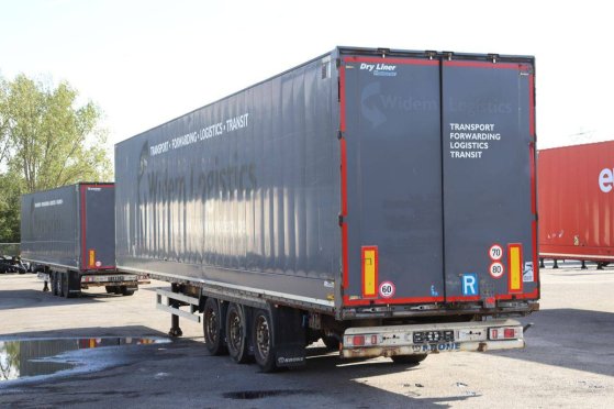 Closed Semi-Trailer Krone SD 39000kg 2014 SD 2014 2 Box semi-trailers image 5