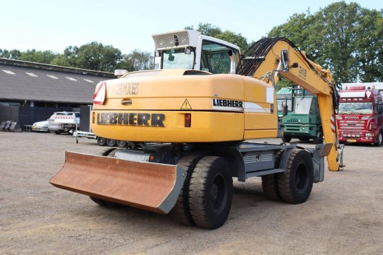 Wheel excavator Liebherr A316 Litronic Diesel 86kW 2005 6665 2005 2 Wheeled Excavators image 5