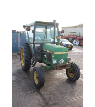 Tractor John Deere 1140 Diesel 55hp 1987 (Margin) John Deere 1140 1987 2 image 6