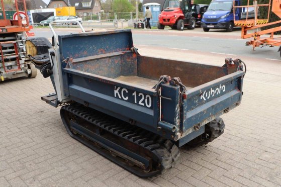 Mini dumper Kubota KC 120 Diesel KC 120 2 Tracked Dumpers image 6