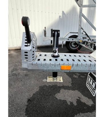 Cable Reel Trailer Tano 1500kg 2.60x1.74m Tano Kabeltrommel 2 Flatbed open trailers image 6