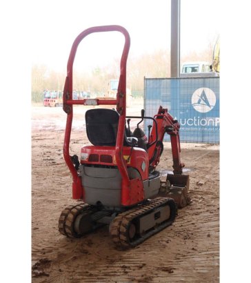 Mini excavator Yanmar SV08-1A Diesel 7.5kW 2017 923 2017 2 image 6