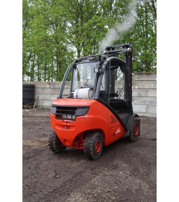 Forklift Linde H30 LPG 3000kg 5.2m 2008 H30T 2008 2 Rough Terrain Forklift image 6