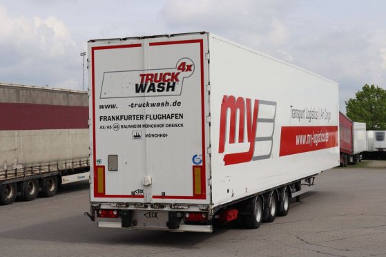 Closed Semi-trailer Van Eck Auflieger Trockenfrachtkoffer Mega 2022 Van Eck Auflieger Trockenfrachtkoffer Mega 2022 2 Box ...