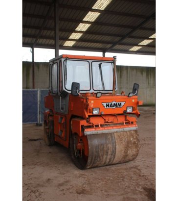 Tandem roller Hamm DV06V Diesel 38kW 1992 DV06 V 1992 2 image 6