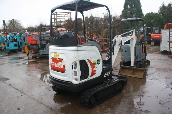 Mini excavator Bobcat E17 Diesel 10.2kW 2015 2253 2015 2 image 6