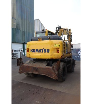 Tire crane Komatsu PW 148-8 Diesel 90kW 2011 915 2011 2 Wheeled Excavators image 6