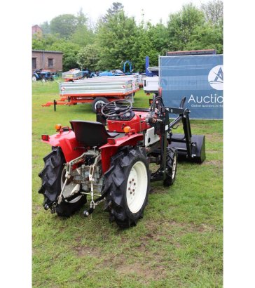 Yanmar YM1602D Diesel Mini Tractor with Front Loader and Fork Head (Margin) YM1602D 2 image 6