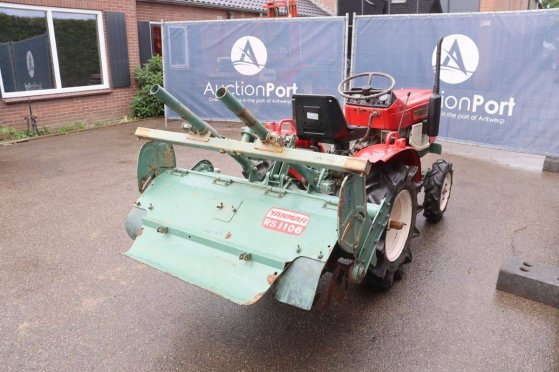 Mini tractor Yanmar YM1301D Diesel 13hp with cultivator YM1301D 2 image 6