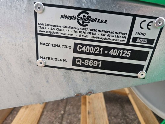 Hose reel Pioggia Carnevali C400/21-40/125 2025 New Pioggia Carnevali C400/21-40/125 2025 1 image 6