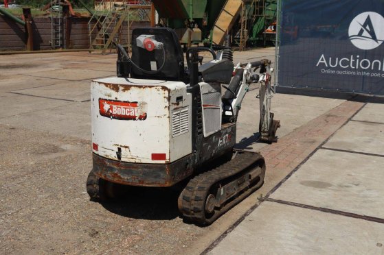 Mini excavator Bobcat E10 Electric + Diesel 7.5kW 2015 E10 2015 2 image 6