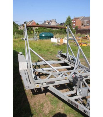 Cable reel trolley Ta-No 3500kg ta-no 2 Flatbed open trailers image 6