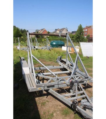 Cable reel trolley Ta-No 3500kg ta-no 2 Flatbed open trailers image 6