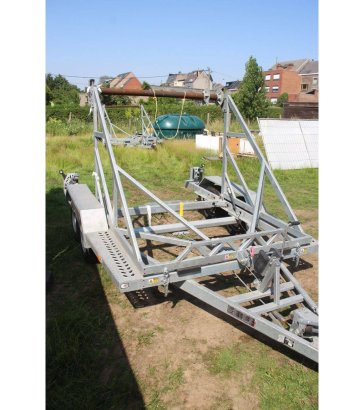 Cable reel trolley Ta-No 3500kg ta-no 2 Flatbed open trailers image 21