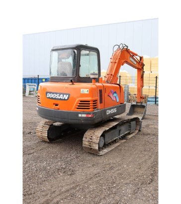 Doosan DH55-V Crawler Excavator Diesel 40kW 2010 Doosan DH55-V 2010 2 Crawler Excavators image 6