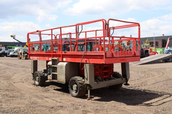 Scissor Lift Haulotte H12SXLNT Diesel 700kg 12m 2014 Haulotte H12SXLNT 2014 2 Scissor Lifts image 6