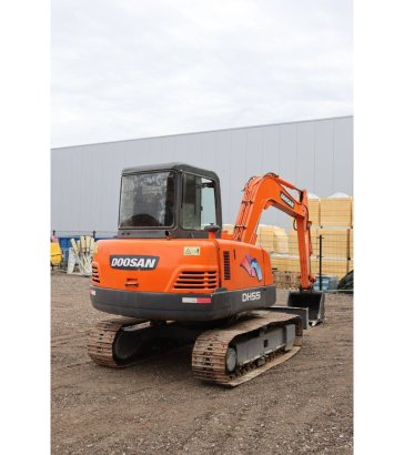 Rupsgraafmachine Doosan DH55-V Diesel Doosan DH55-V 2 Crawler Excavators image 6