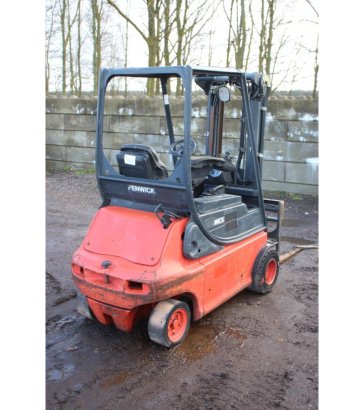 Linde E20P-02 Electric Forklift 2000kg 4.47m 2004 E20P-02 2004 2 Forklift image 6