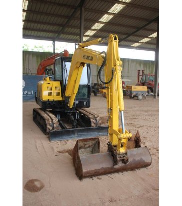 Hyundai R60-7 Diesel Crawler Excavator 2011 R60-7 2011 2 Crawler Excavators image 6
