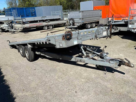 Machine transporter Saris Saris Machinetransporter 2003 2 Flatbed open trailers image 6