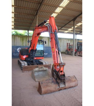 Crawler excavator Kubota KX080-4α2 Diesel 46.5kW 2019 KX080-4α2 2019 2 Crawler Excavators image 21