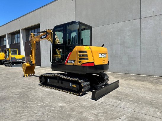 Midi excavator SANY SY55C Diesel 2019 SY55C 2019 2 Crawler Excavators image 6