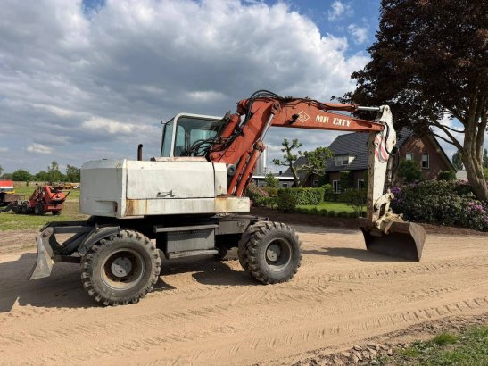 Wheel excavator O&K MH CITY Diesel 61kW 1990 MH CITY 1990 2 Wheeled Excavators image 19