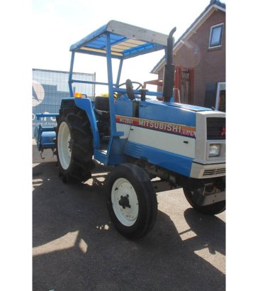 Mini tractor Mitsubishi MT2501 Diesel 24HP with cultivator MT2501 2 image 6