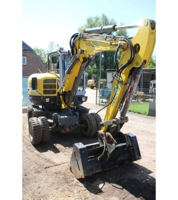 Wheel excavator Wacker Neuson 6503 Diesel 2015 Neuson 6503 2015 2 Wheeled Excavators image 6
