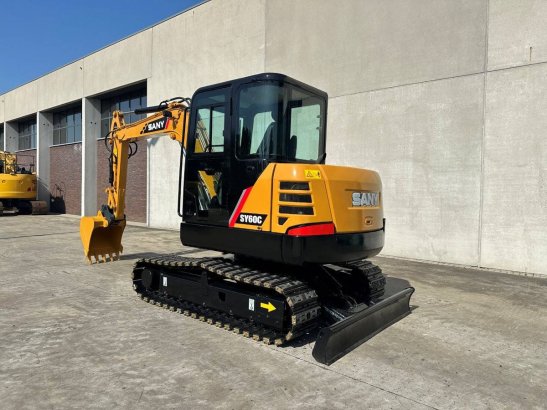 Rupsgraafmachine Sany SY60C Diesel 2019 SY60C 2019 2 Crawler Excavators image 6