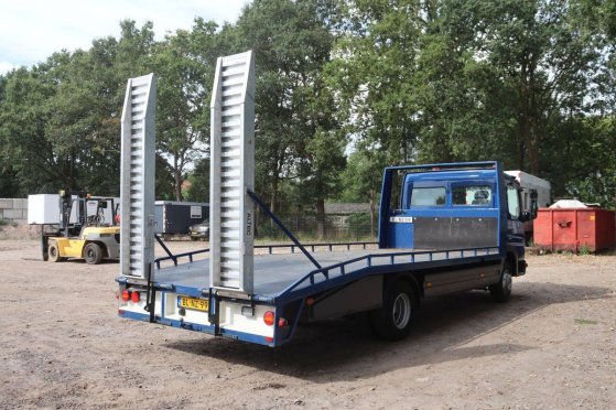 Machine transporter Mercedes-Benz 970.02 Diesel 150hp 2690 kg 2001 Mercedes-Benz 970.02 2001 2 Flatbed open trailers image 6
