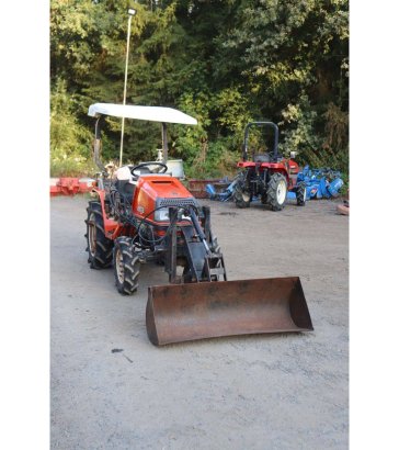 Kubota A-155 Diesel Mini Tractor 15.8 hp with front loader A-155 2 image 6