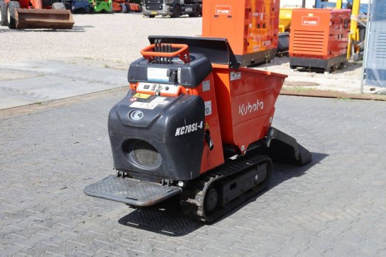 Mini dumper Kubota KC70SL-4 Diesel KC70SL-4 2 Mini dumpers image 6