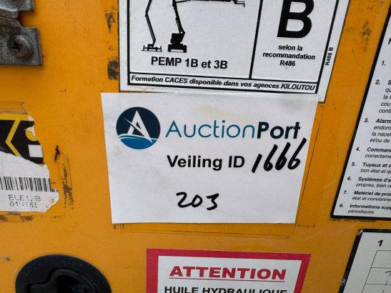 Nifty HR12 NDE Articulated Boom Lift Electric/Diesel Hybrid 12.2m 2012 Nifty HR12 NDE 2012 2 image 6