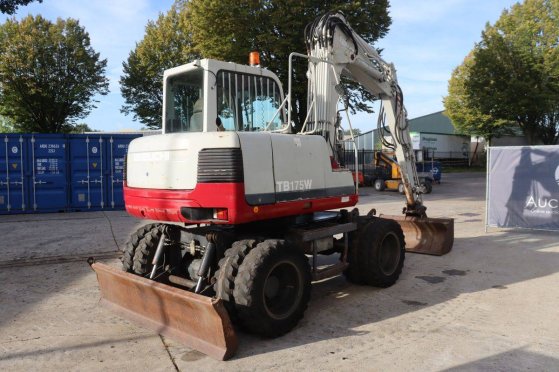 Wheel excavator Takeuchi TB175W Diesel 49.3kW 2006 TB175W 2006 2 Wheeled Excavators image 6