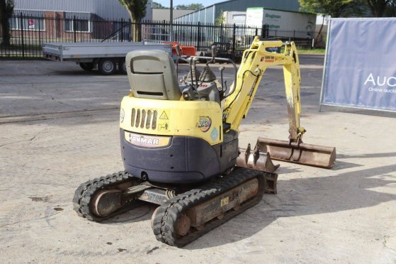 Mini excavator Yanmar ViO10-2A Diesel 9.2kW 2006 844 2006 2 image 6