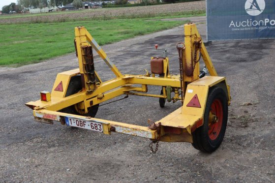 Hose reel trailer Venrooy LTV-150 2000kg 1990 VERNOOY LTV-150 1990 2 Flatbed open trailers image 6
