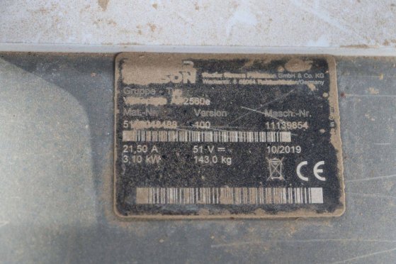 Wacker Neuson AP2560e Electric Vibratory Plate 3.1kW 2019 Neuson AP2560e 2019 2 image 6